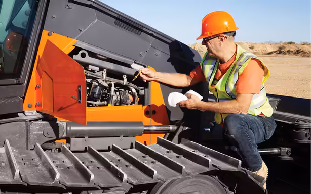 How to use heavy machines safely in hot weather