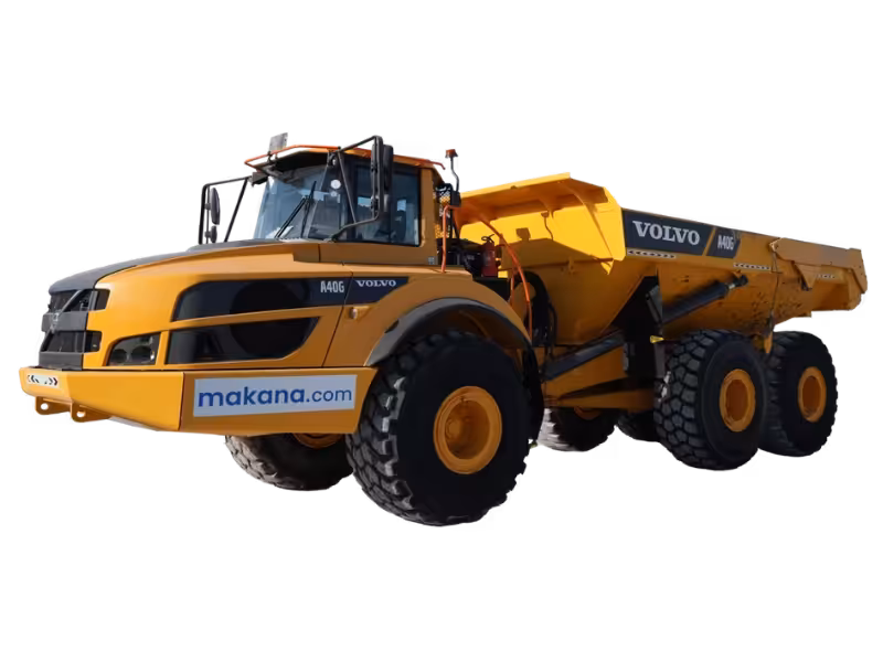 Generation-Volvo A40 Articulated dump trucks-cover