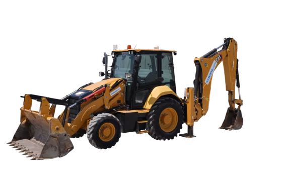 Cat 428 backhoe loader